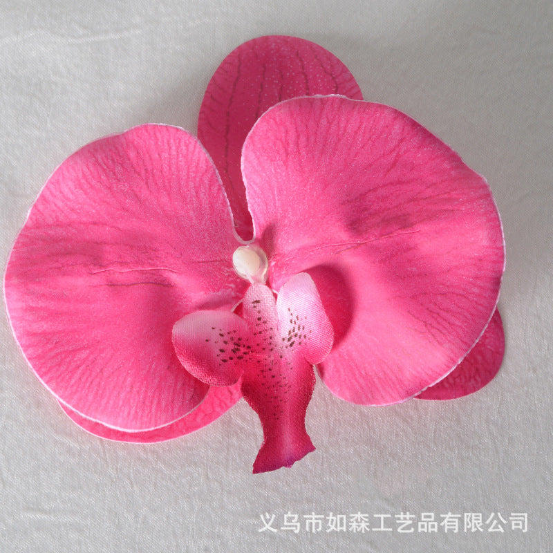 Cabeza de flor de orquídea mariposa de laminación 3D de simulación