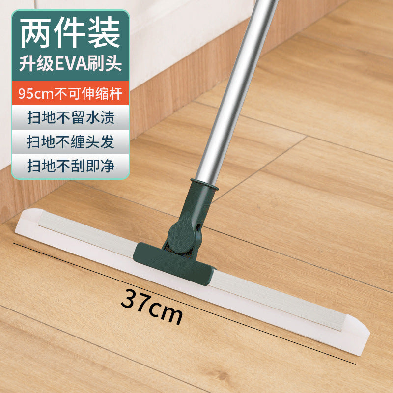Silicone squeegee mop