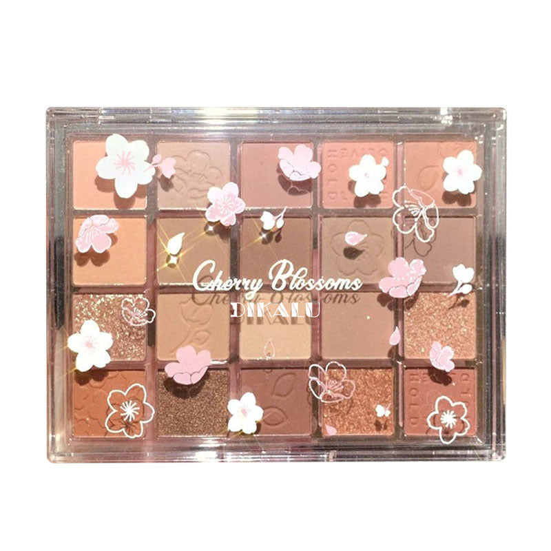 Paleta de sombras de ojos Sakura Dance de 20 colores