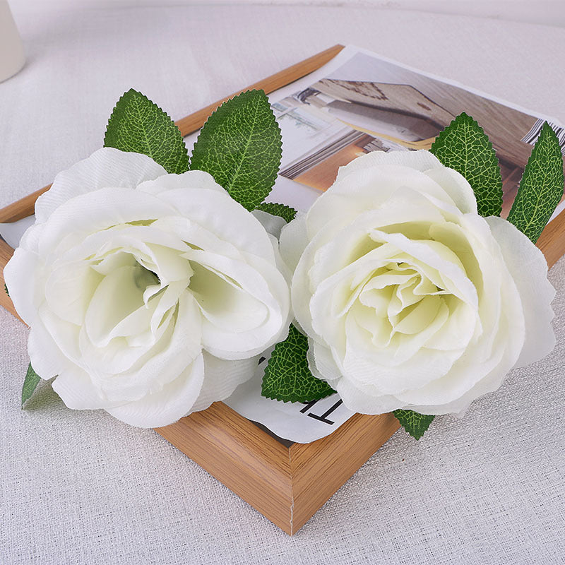 Wedding car front decoration full set of rose artificial flowers