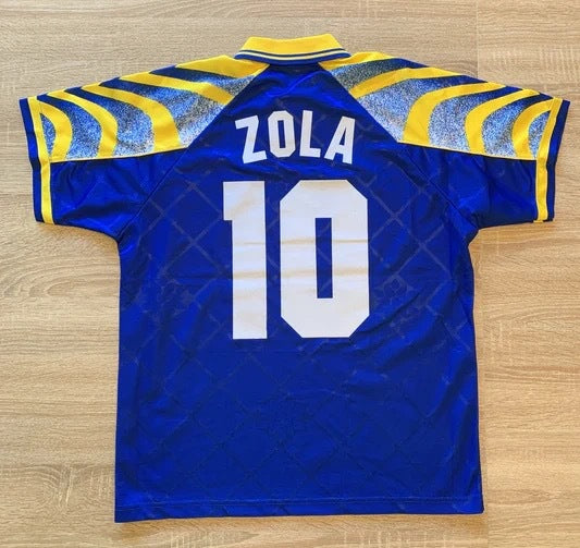 Parma Retro Soccer Jersey Zola Crespo Nakata