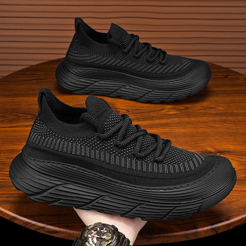 reathable Slip-On Flyknit Shoes
