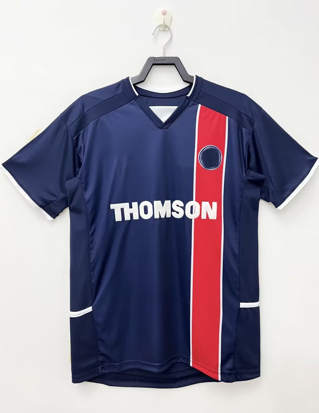 Camiseta retro de manga corta de Ronaldinho 10 de local/visitante del París 02-03