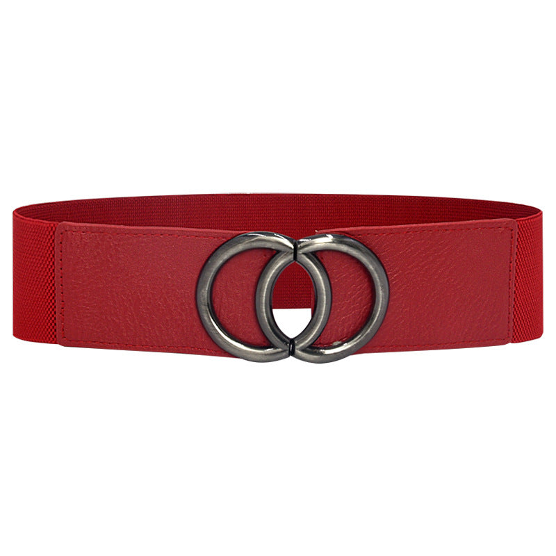 Belt women's wide decoration