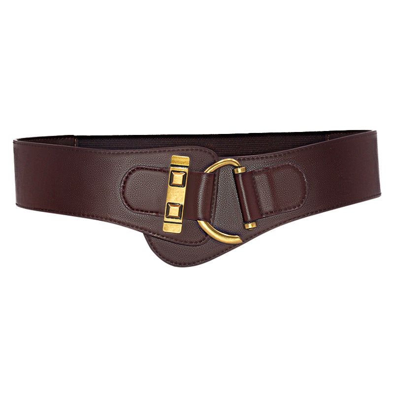 fashion Retro style elastic waist seal