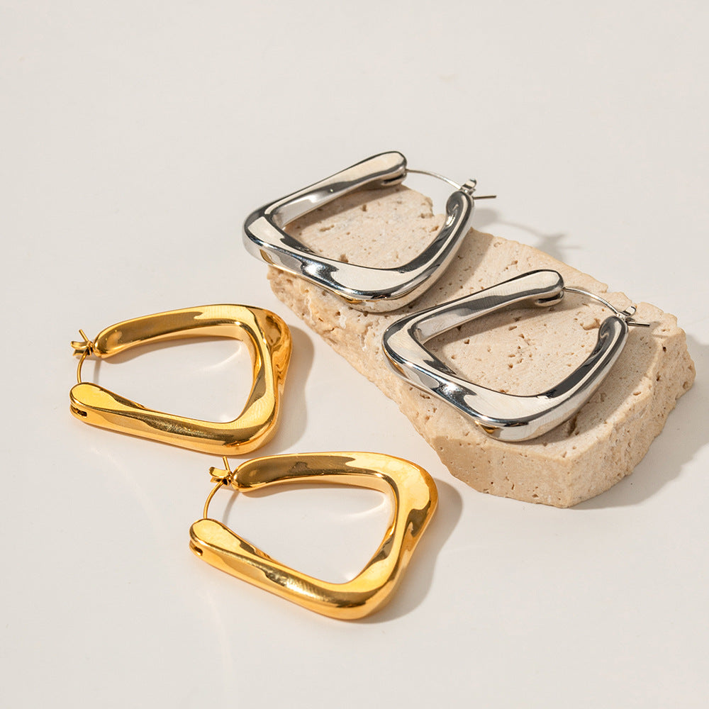 Trapezoidal earrings