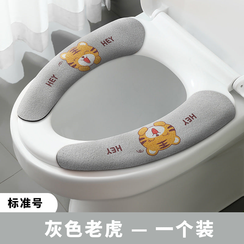 Cojín impermeable para asiento de inodoro para todas las estaciones