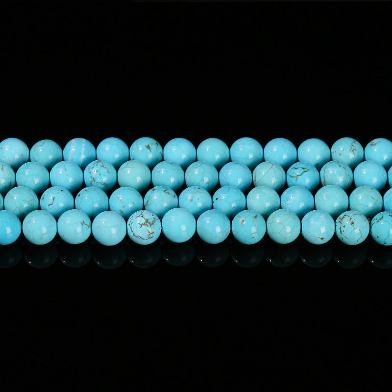 Turquoise loose beads blue turquoise beads wholesale
