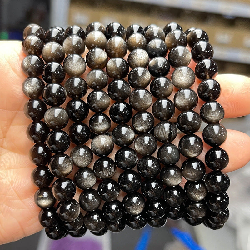 Obsidian bracelet