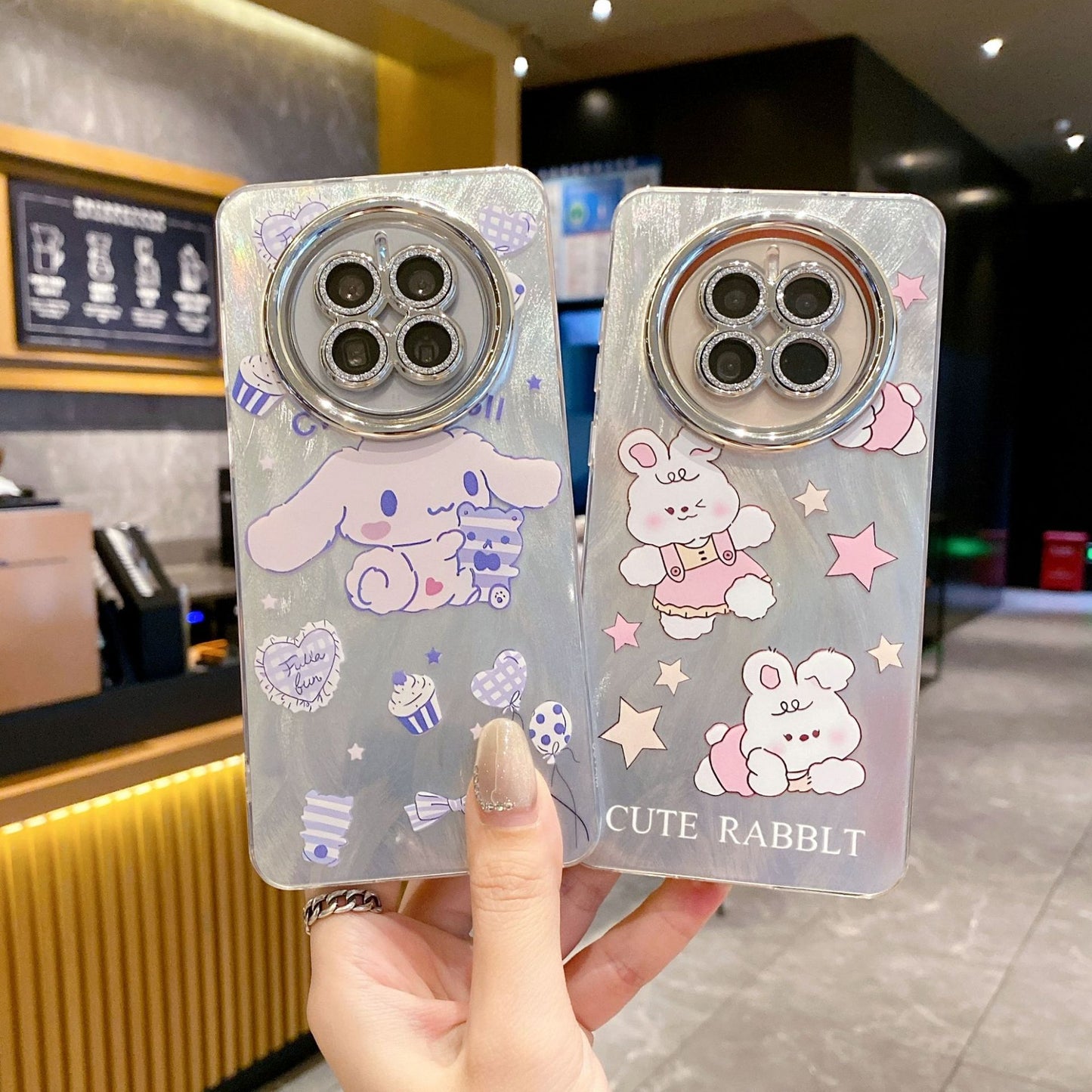 Funda de plumas de precisión Huawei Honor 200 P70 NOVA8 Dibujos animados