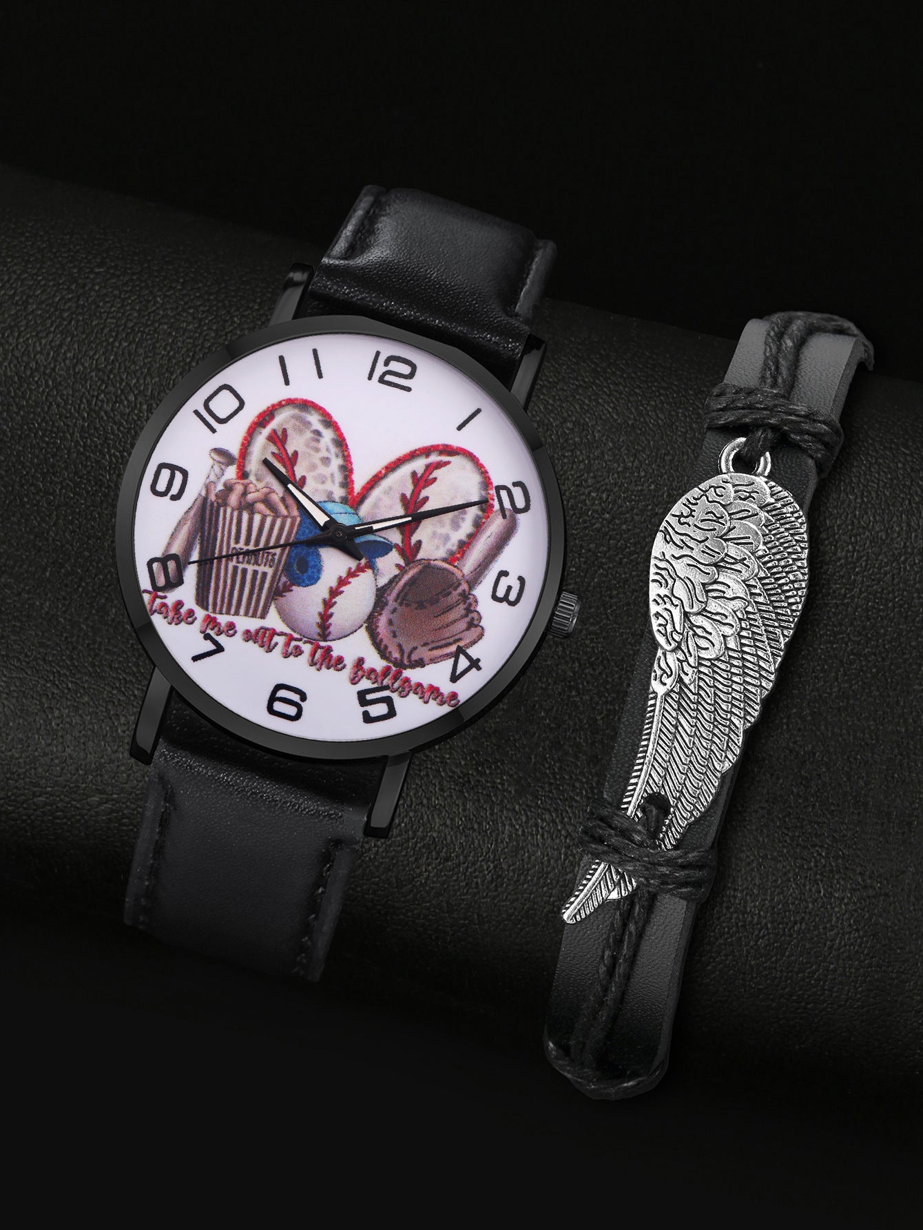 Personalized bracelet set quartz watch
