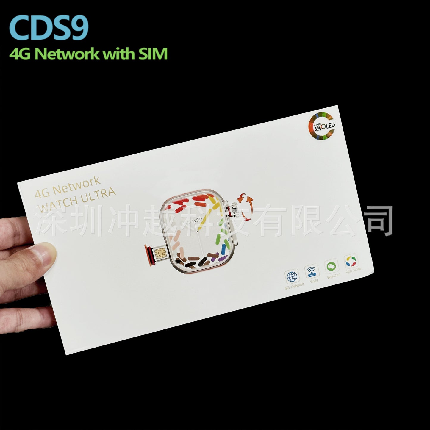CD-S9 Smartwatch 4G SIM Card Camera Video Call Hot Sale S9