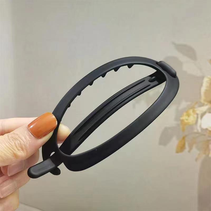 Large matte hairpin for women