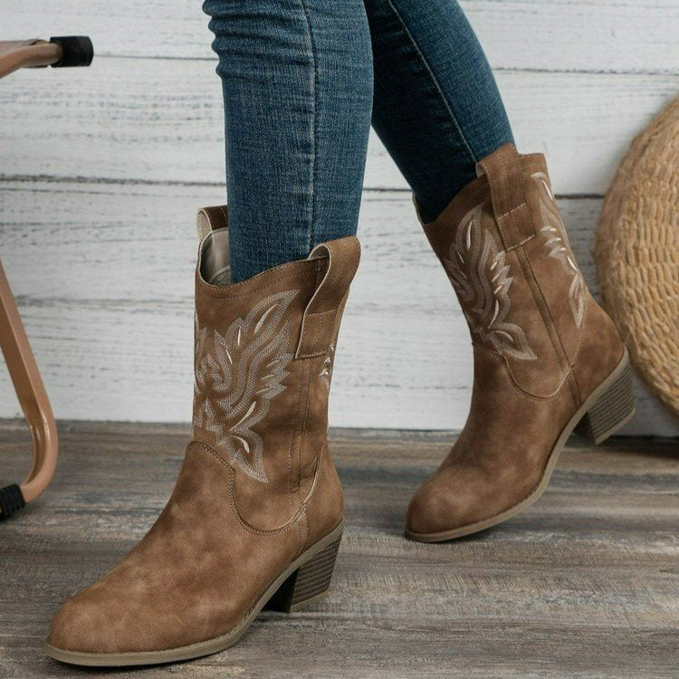 Western Boots Cowboy Knight Boots