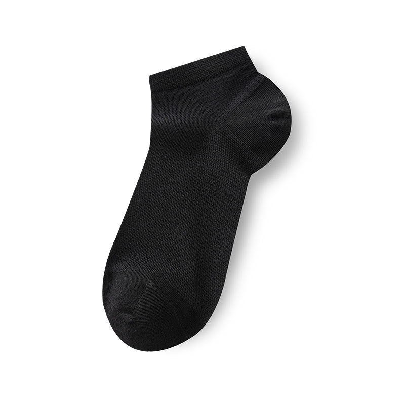 Thin Mesh Breathable Anti-Odor Men's Mid-Calf Socks