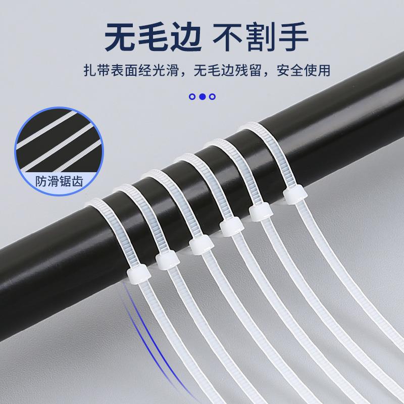 Nylon Plastic Cable Ties, Buckle, Strong Cable Bundling Straps