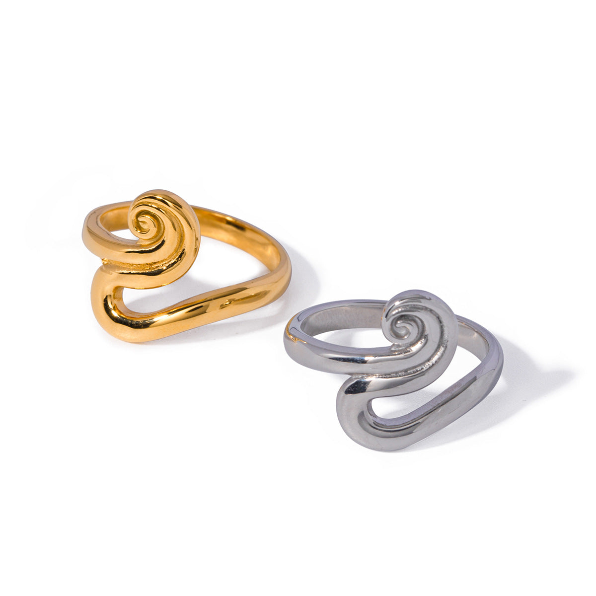 Threaded ring open ring