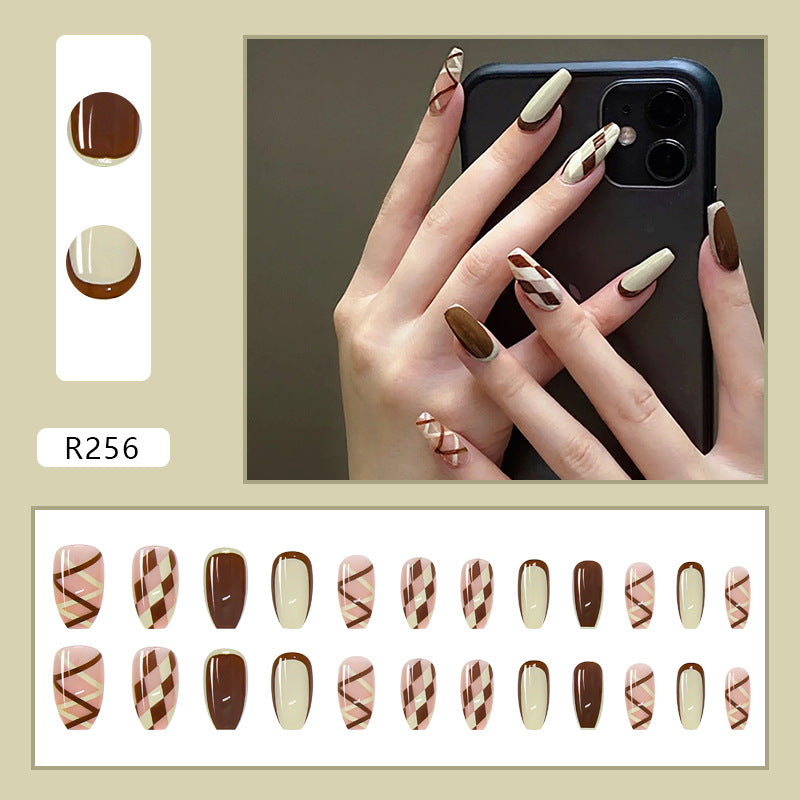 Pegatinas para uñas estilo ballet removibles