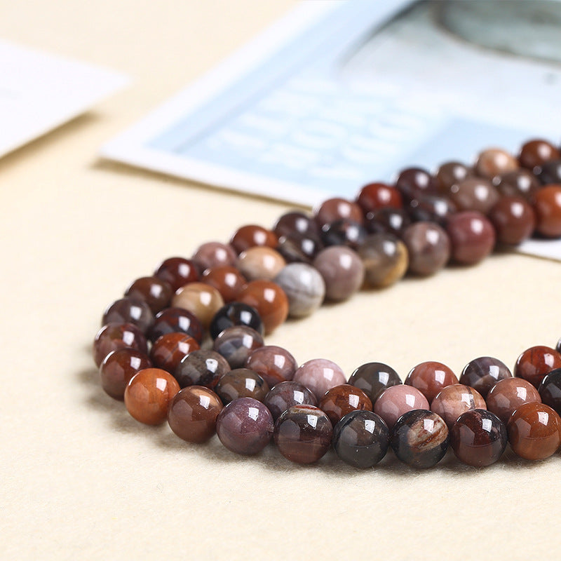 Tree fossil loose beads