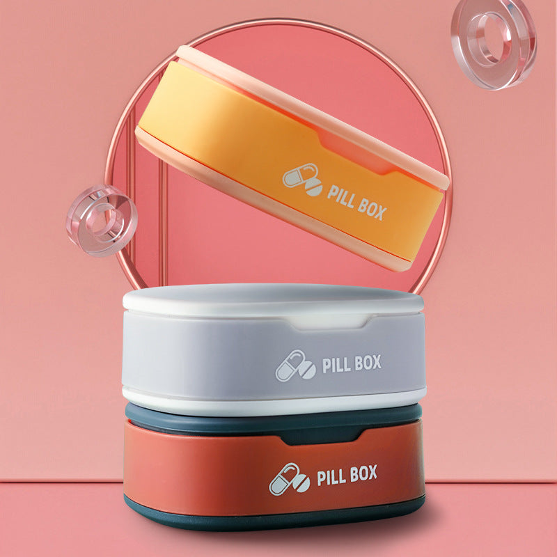 Portable Small Pill BoxHousehold GoodsTravelling Medicine Case
