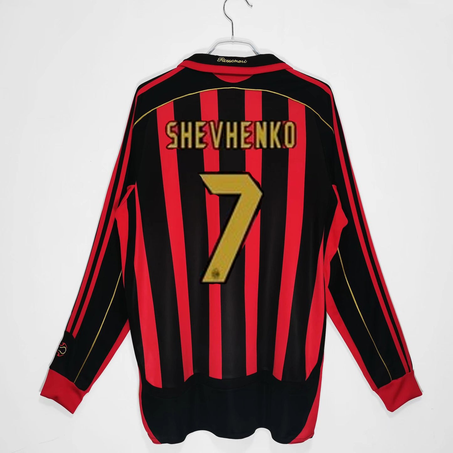 Camiseta retro de manga corta de local y visitante del AC Milan 06-07