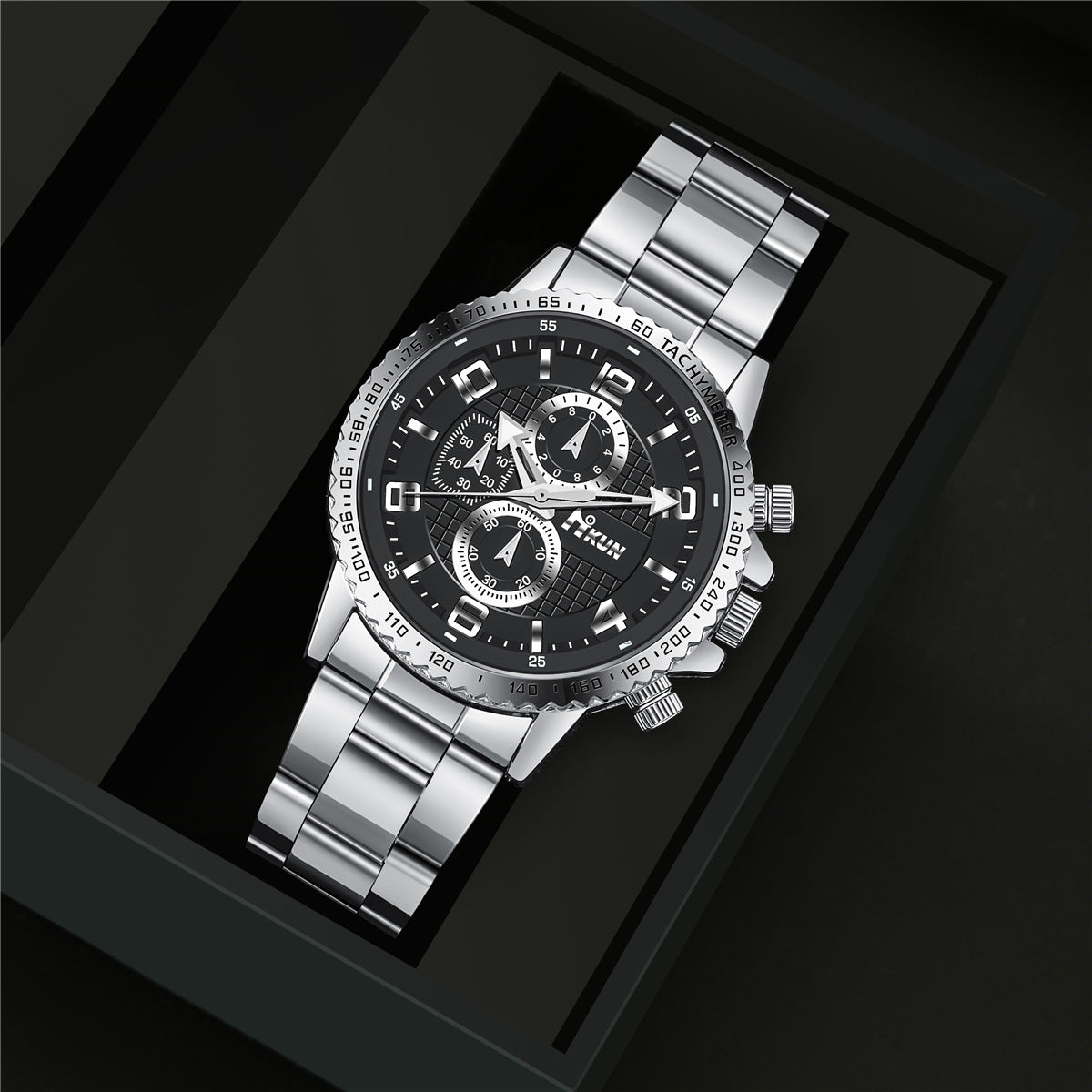 Quartz Watch Cross Jewelry Set