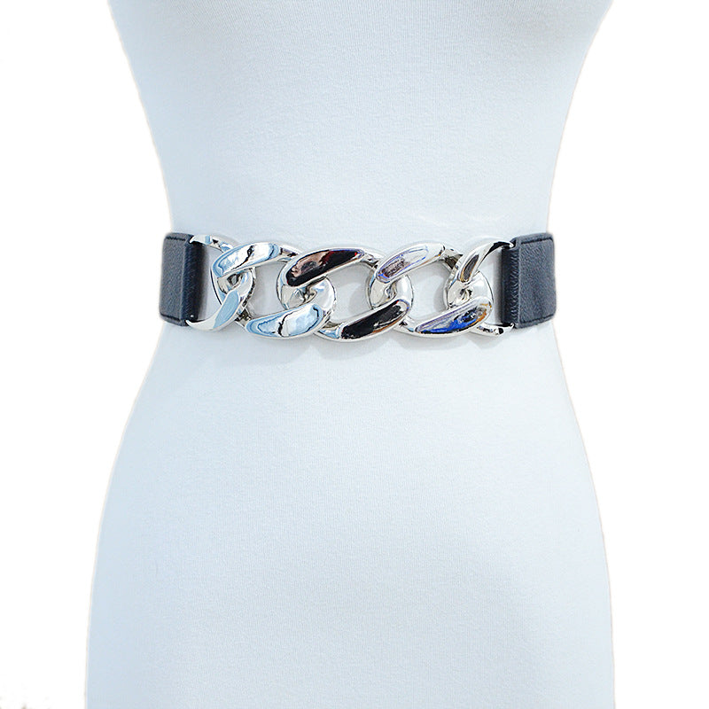 Elastic elastic band slim ring buckle waist seal