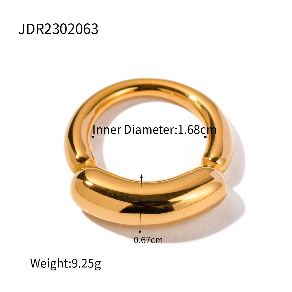 Versatile stainless steel rings