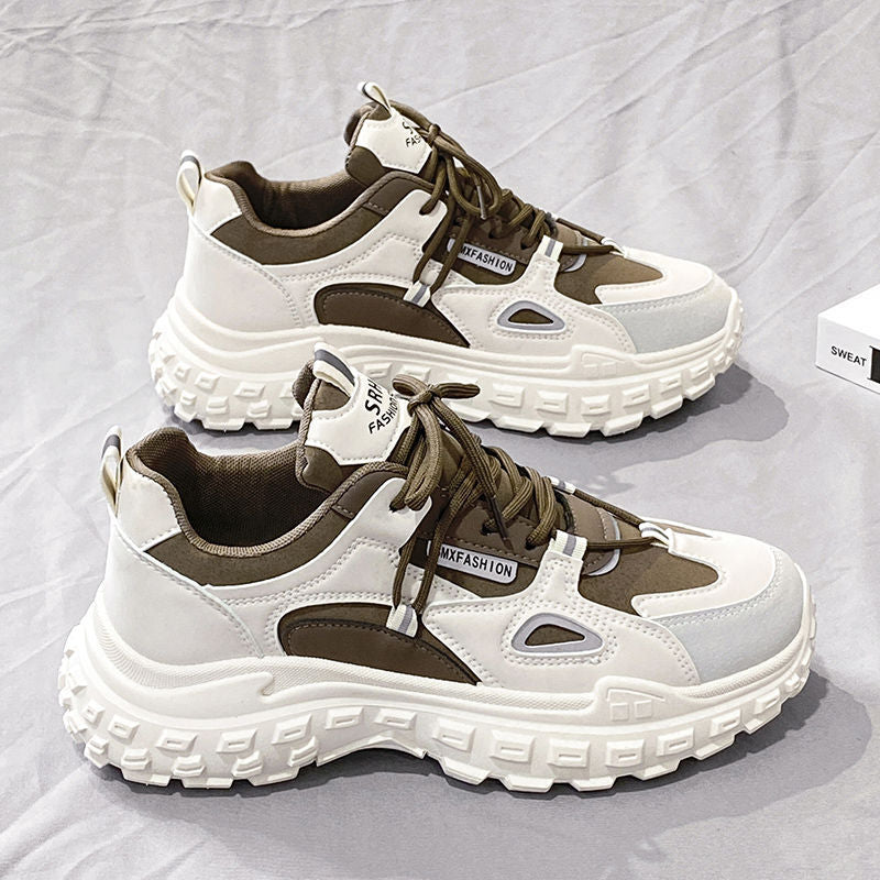 Trendy Hong Kong Style Breathable Casual Men's Sneakers