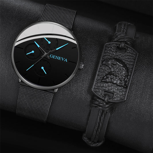 Watch Personalized Eagle Bracelet Set