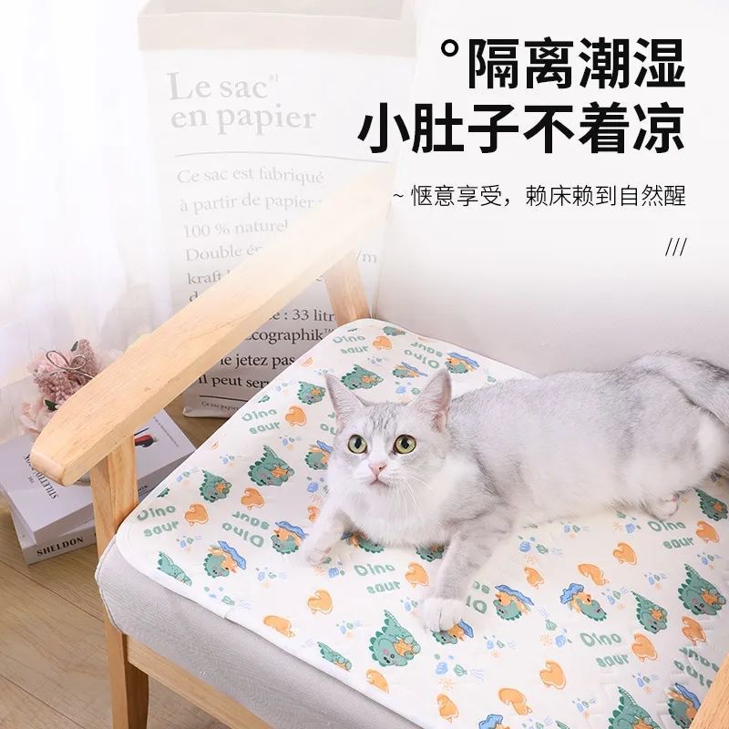 Pet Summer Cooling Pad Ice Silk Mat