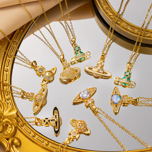 Titanium Steel Bead Bracelet with Bow Charm — Women's Simple Fashion