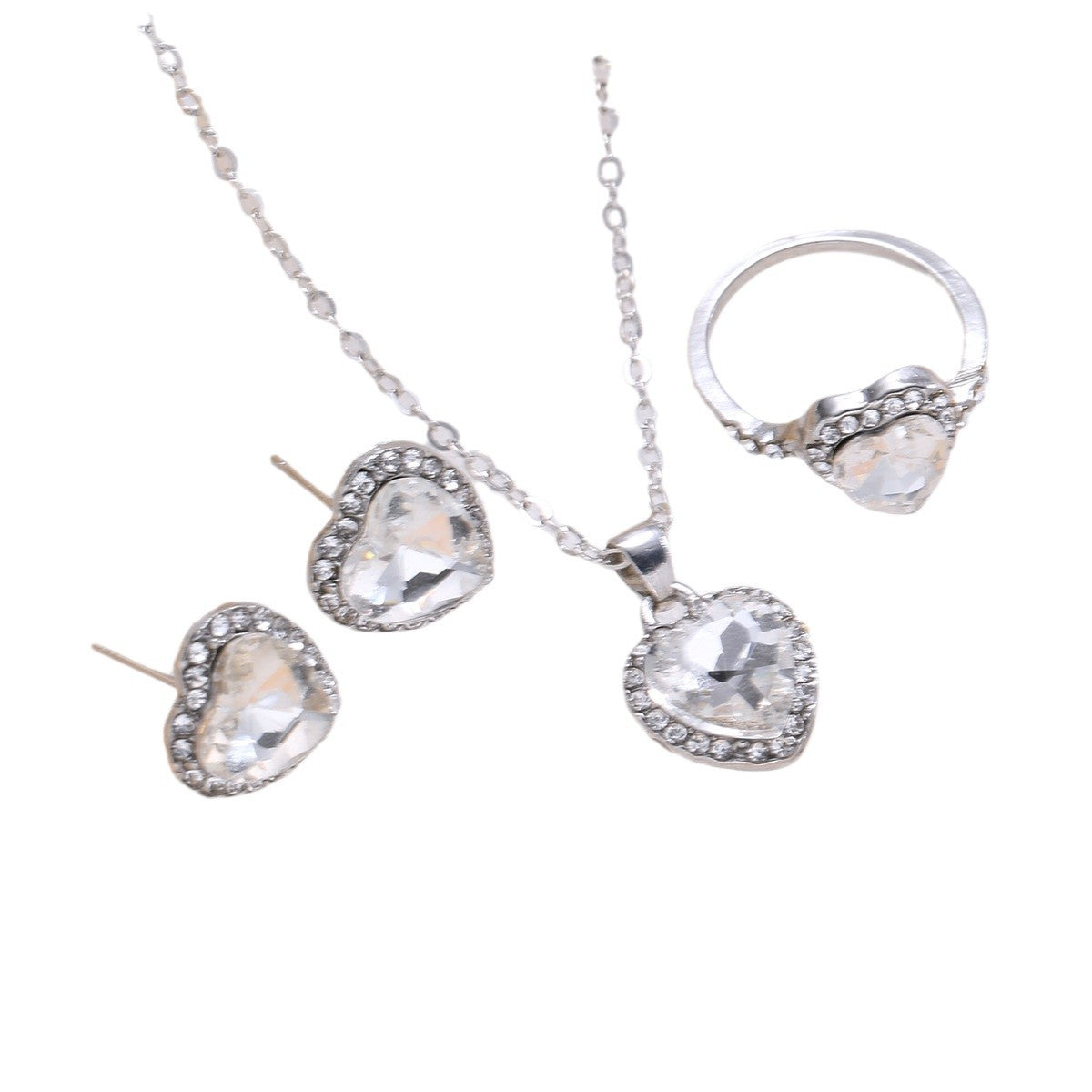 Zircon Love Jewelry Set