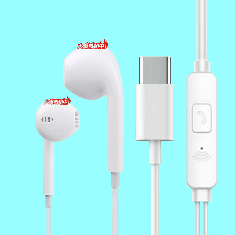 Type-C Wired In-Ear Earphones with Mic Huawei Honor