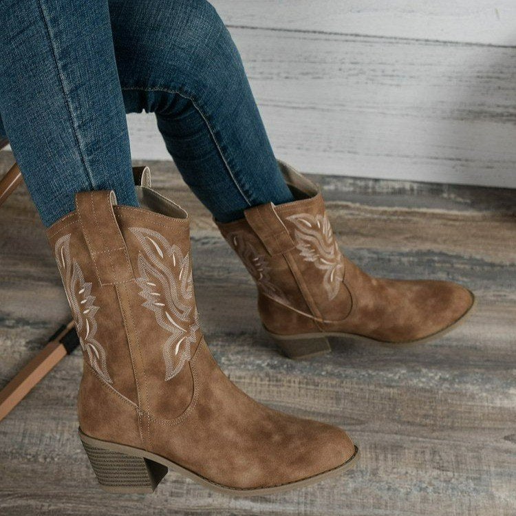 Western Boots Cowboy Knight Boots
