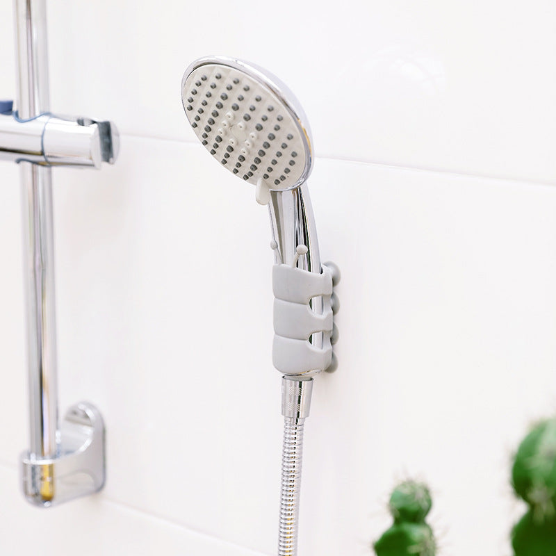 Shower suction cup holder silicone no-punch nozzle holder