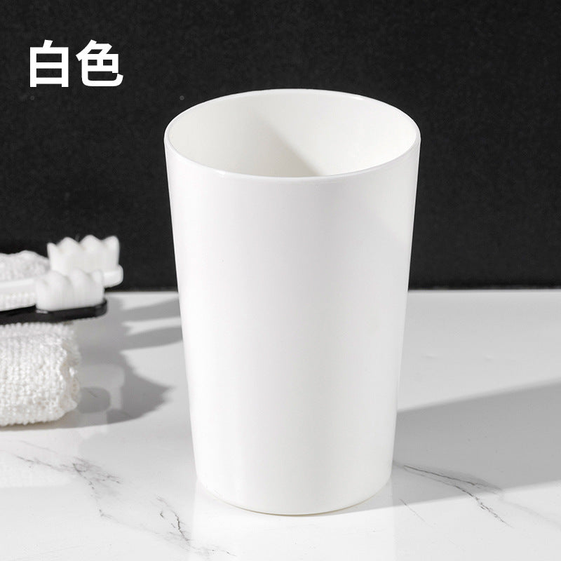Frosted Plastic Toothbrush Cup