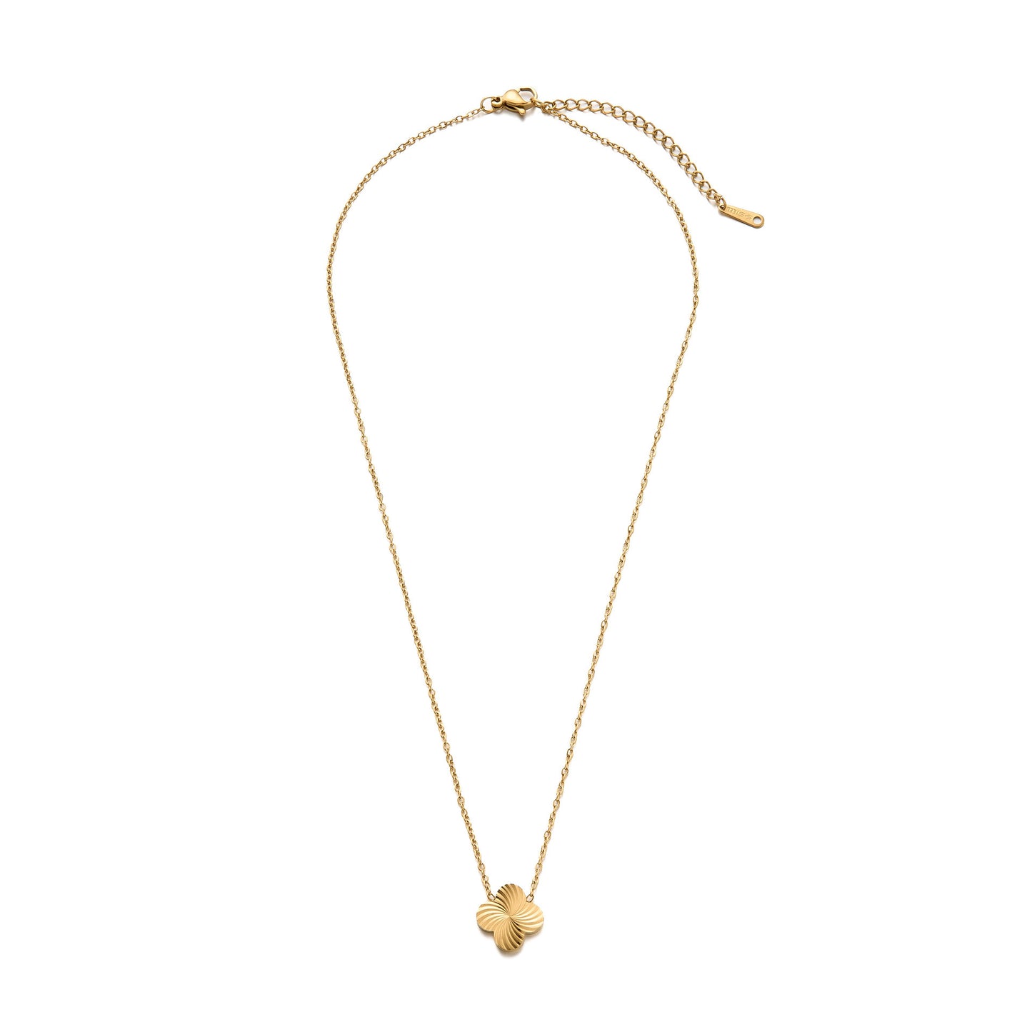 Titanium Steel Four-Leaf Clover Necklace