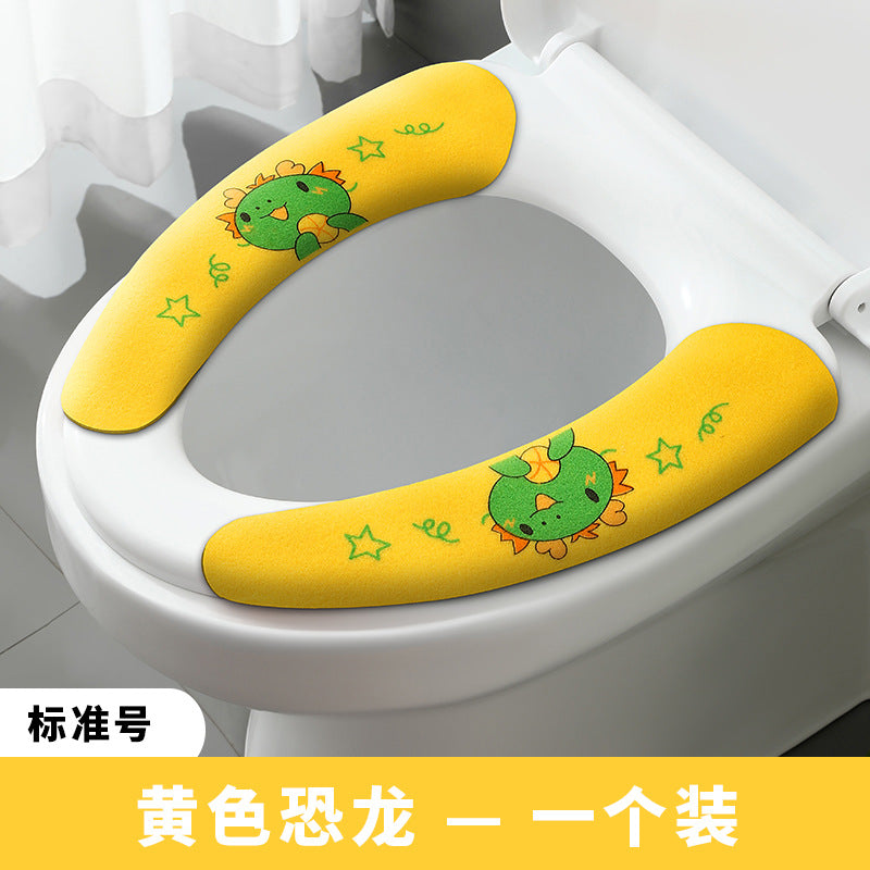 Cojín impermeable para asiento de inodoro para todas las estaciones