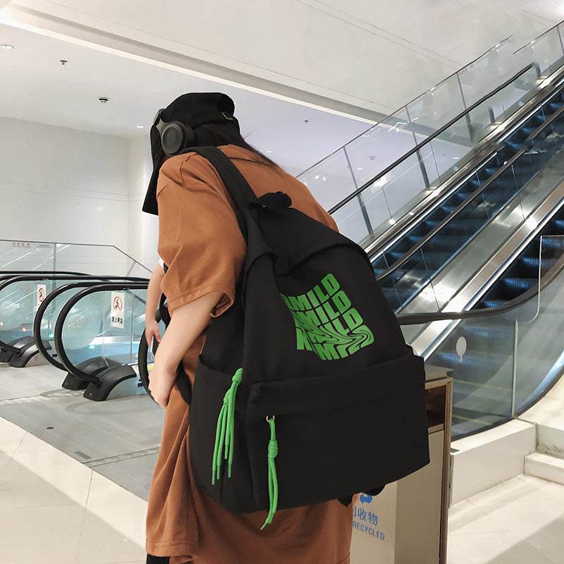School bag men's and women's backpack