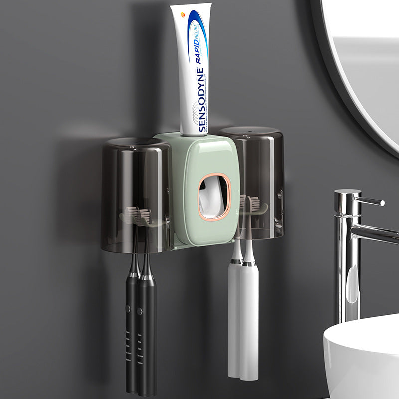 Wall-Mounted Smart Toothbrush Holder