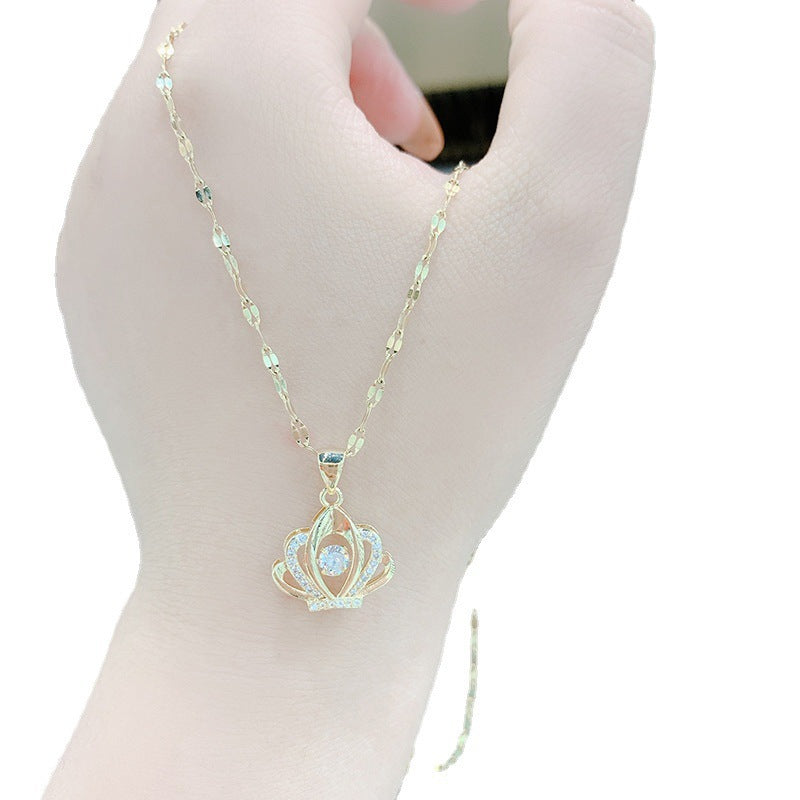 Crown necklace