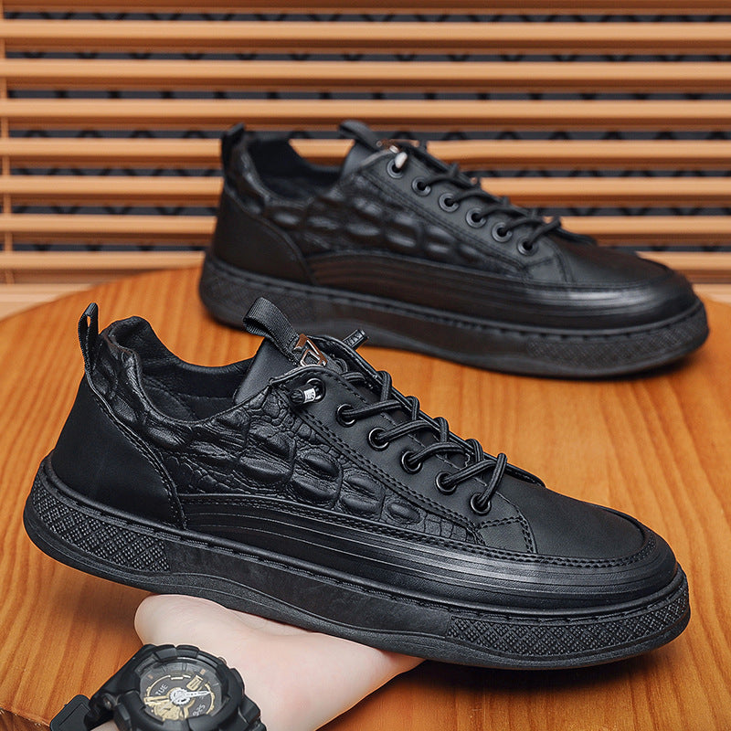 Zapatos sin cordones blancos con suela suave y seda de hielo transpirables