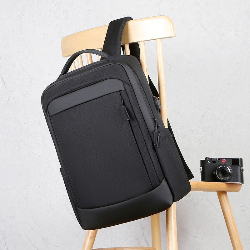 Waterproof men's computer backpack