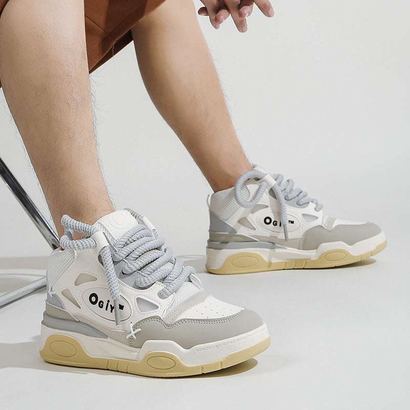 Trendy High-Top Sneakers for Couples - Fall Soft Sole Casual Shoes 2
