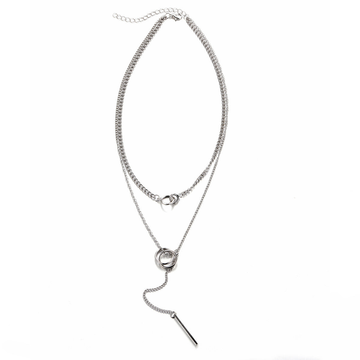 Double-Layer Tassel Necklace