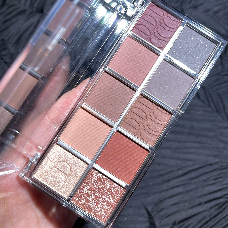 Paleta de sombras de ojos de 10 colores