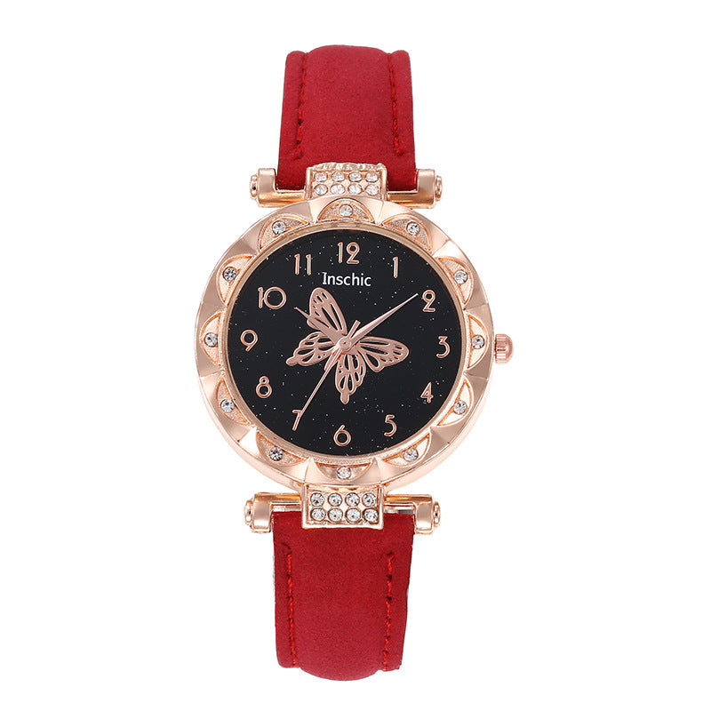 Butterfly Number Women's Watch
