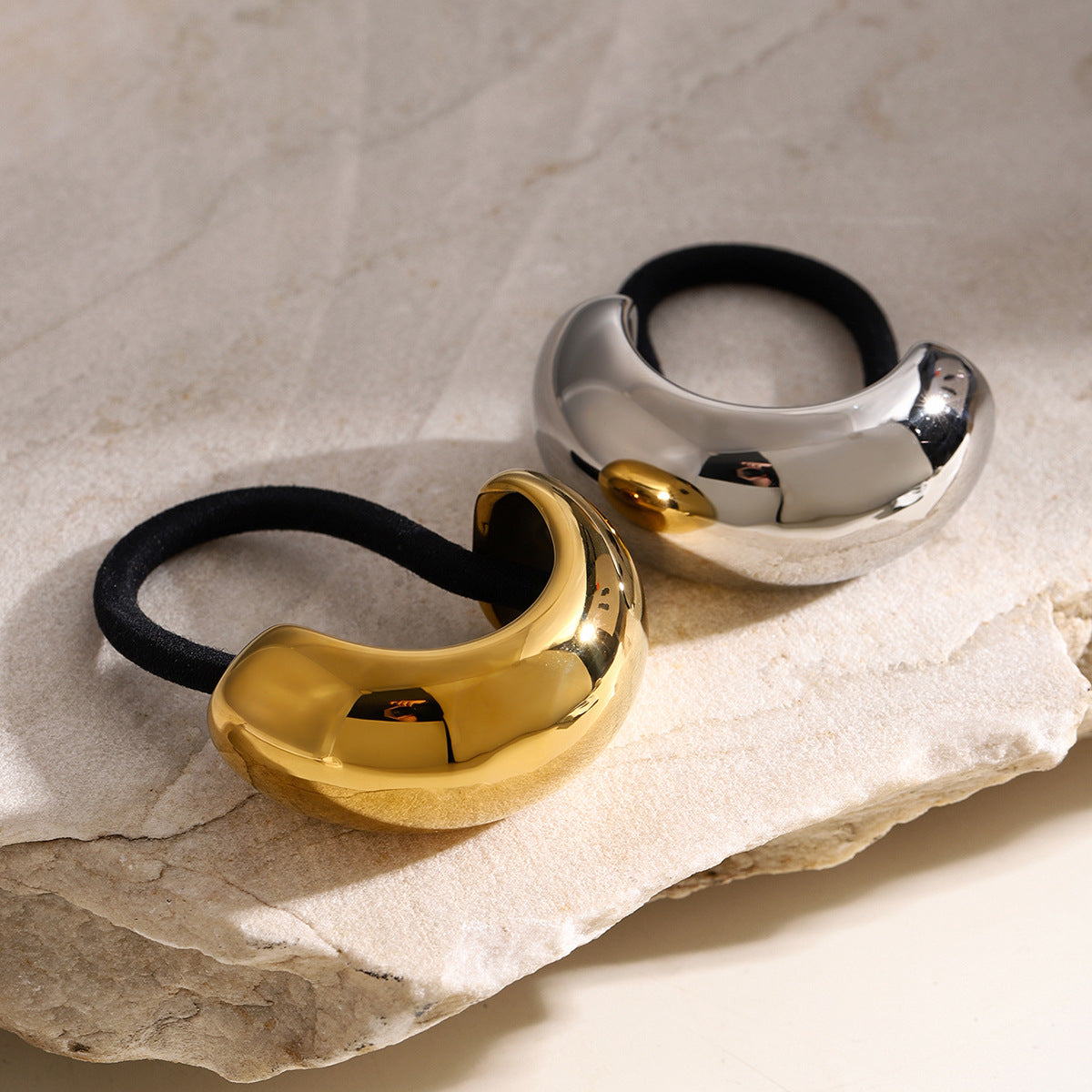 Titanium steel hair accessories