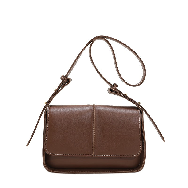 Bolso de mensajero casual retro pequeño bolso cuadrado